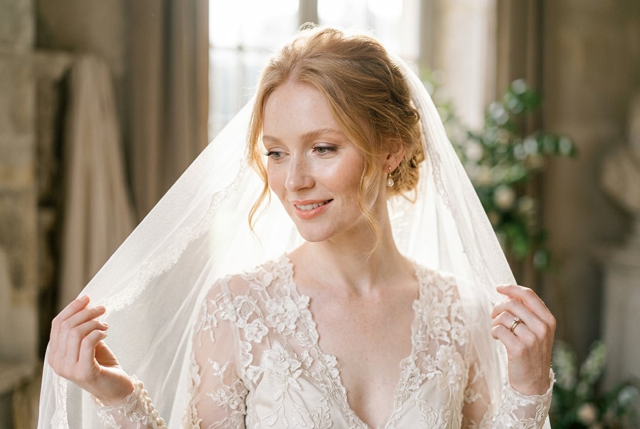 Romantic luxury bridal artistry by Marzena